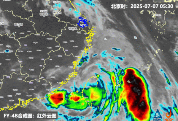 金景配资 台风“丹娜丝”明起影响上海！好消息能降温，坏消息有大雨甚至暴雨