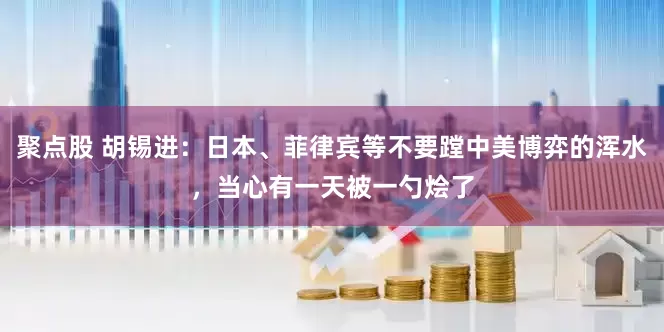 聚点股 胡锡进：日本、菲律宾等不要蹚中美博弈的浑水，当心有一天被一勺烩了